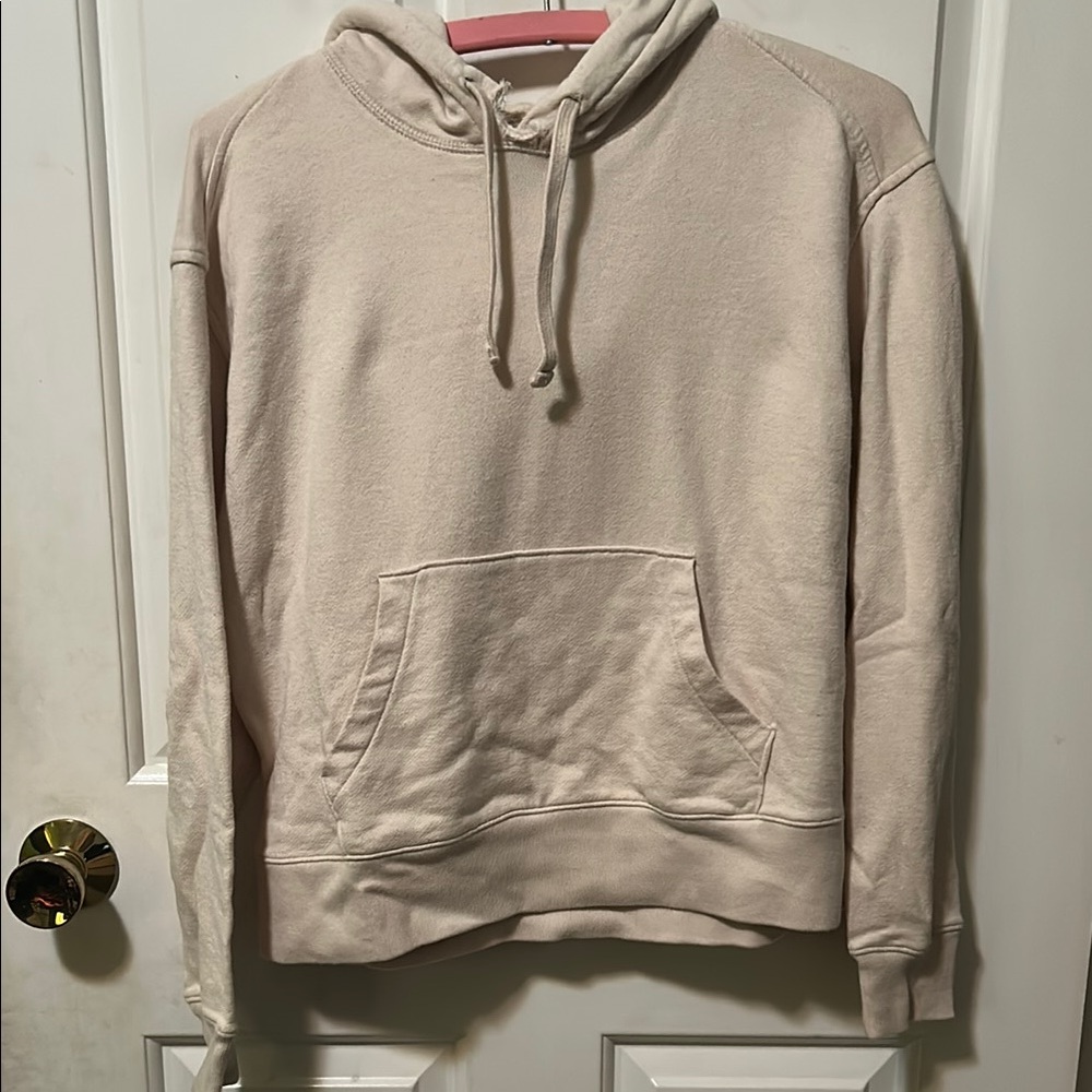 Ladies Everlane Cream hoodie size s